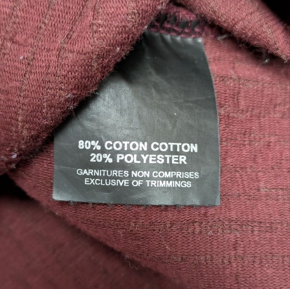 COKLUCH Riviere women's pullover - Cassis Crinkle size XS - Picture 11 of 12